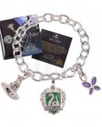 Harry Potter Charm Bracelet Lumos Slytherin (silver plated)